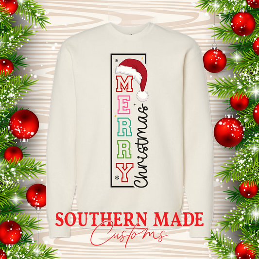 Vertical Merry Christmas